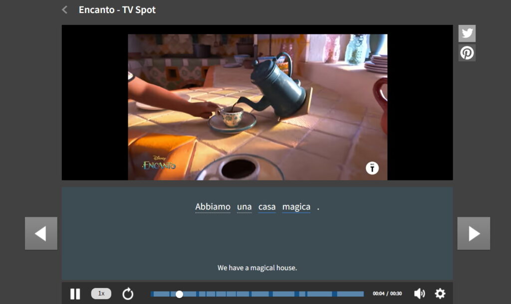 fluentu review italian video one