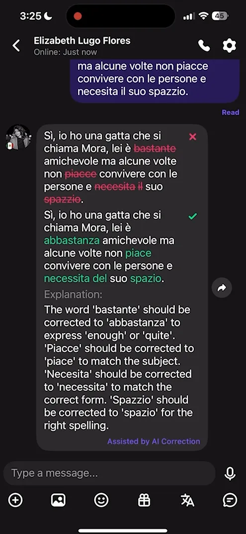 HelloTalk walkthrough screenshot 3