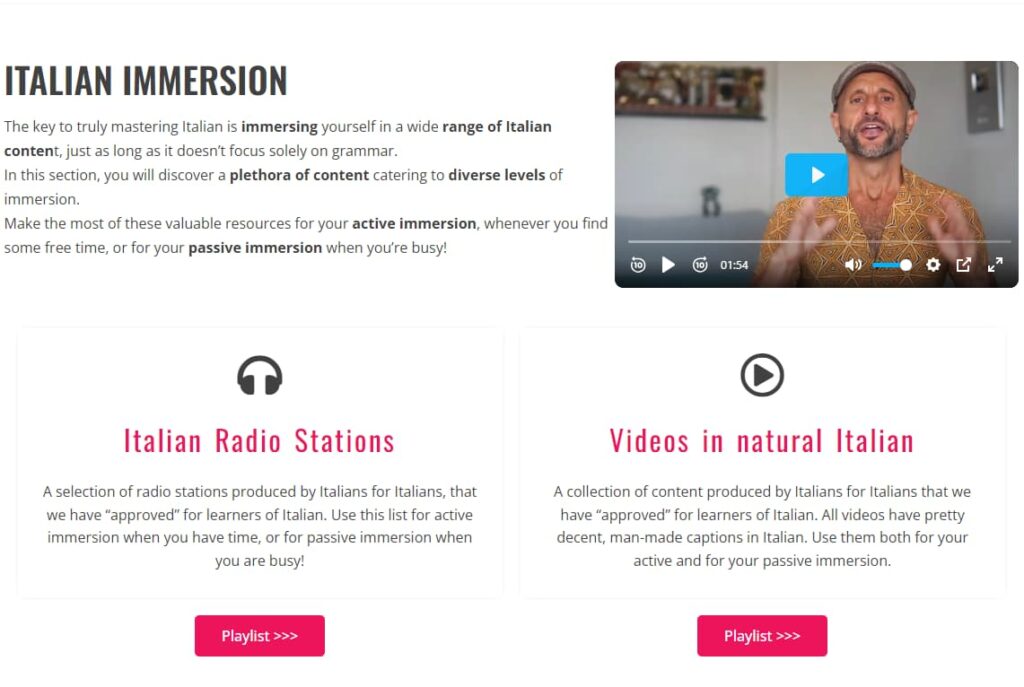 italian made easy review immersion