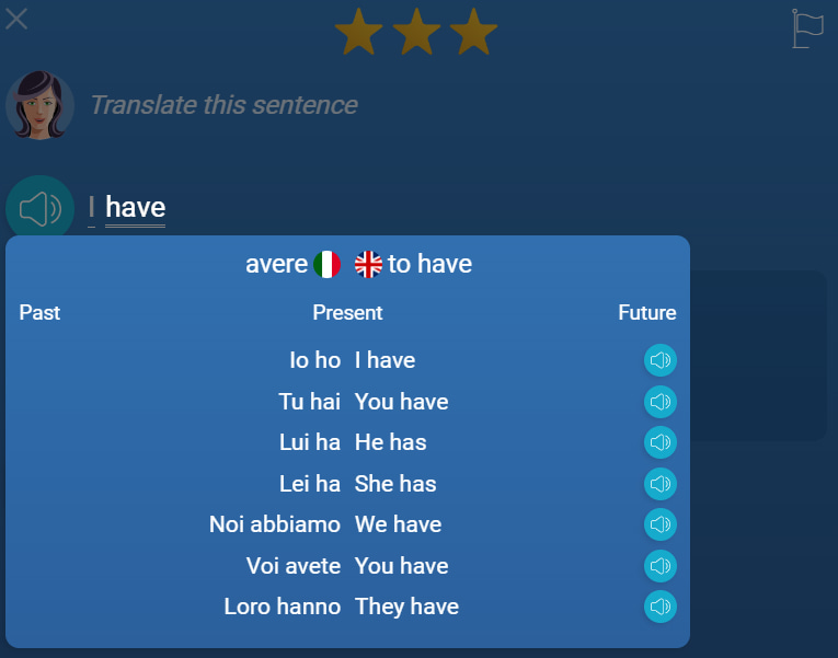 mondly italian review audio