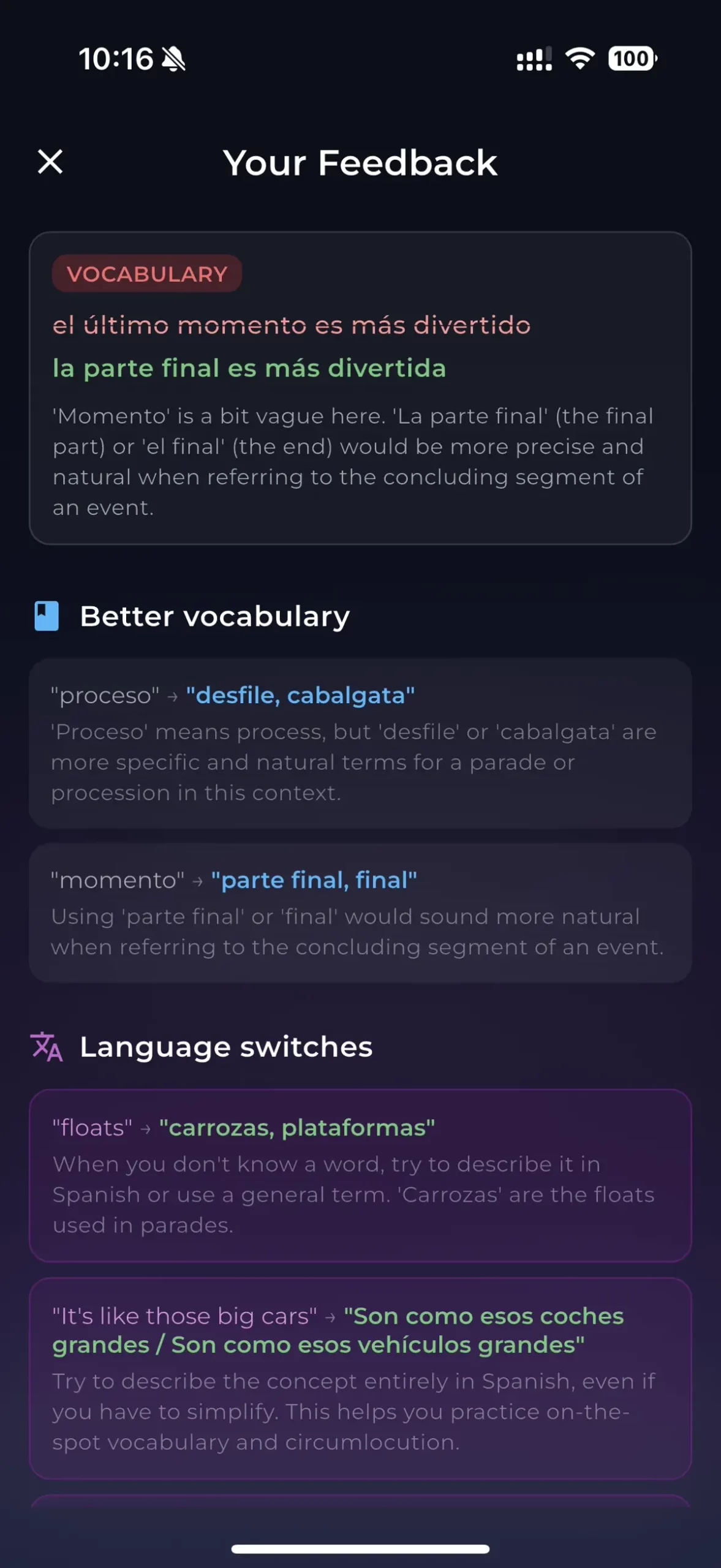 NativePal walkthrough 2
