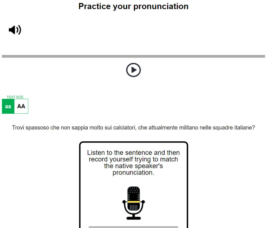 news in slow italia review lesson pronuntiation
