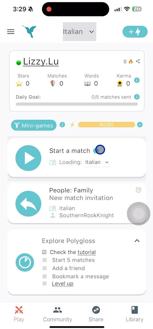 Polygloss walkthrough - How it works