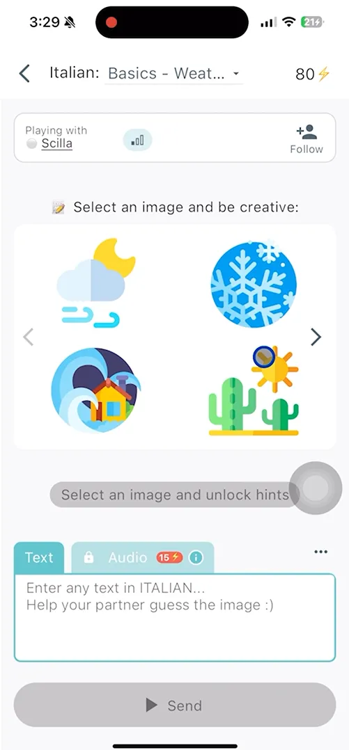 Polygloss walkthrough - Practice style