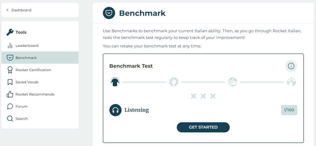 rocket languages italian review benchmark
