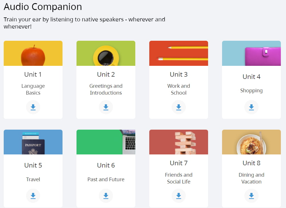 rosetta italian audio companion